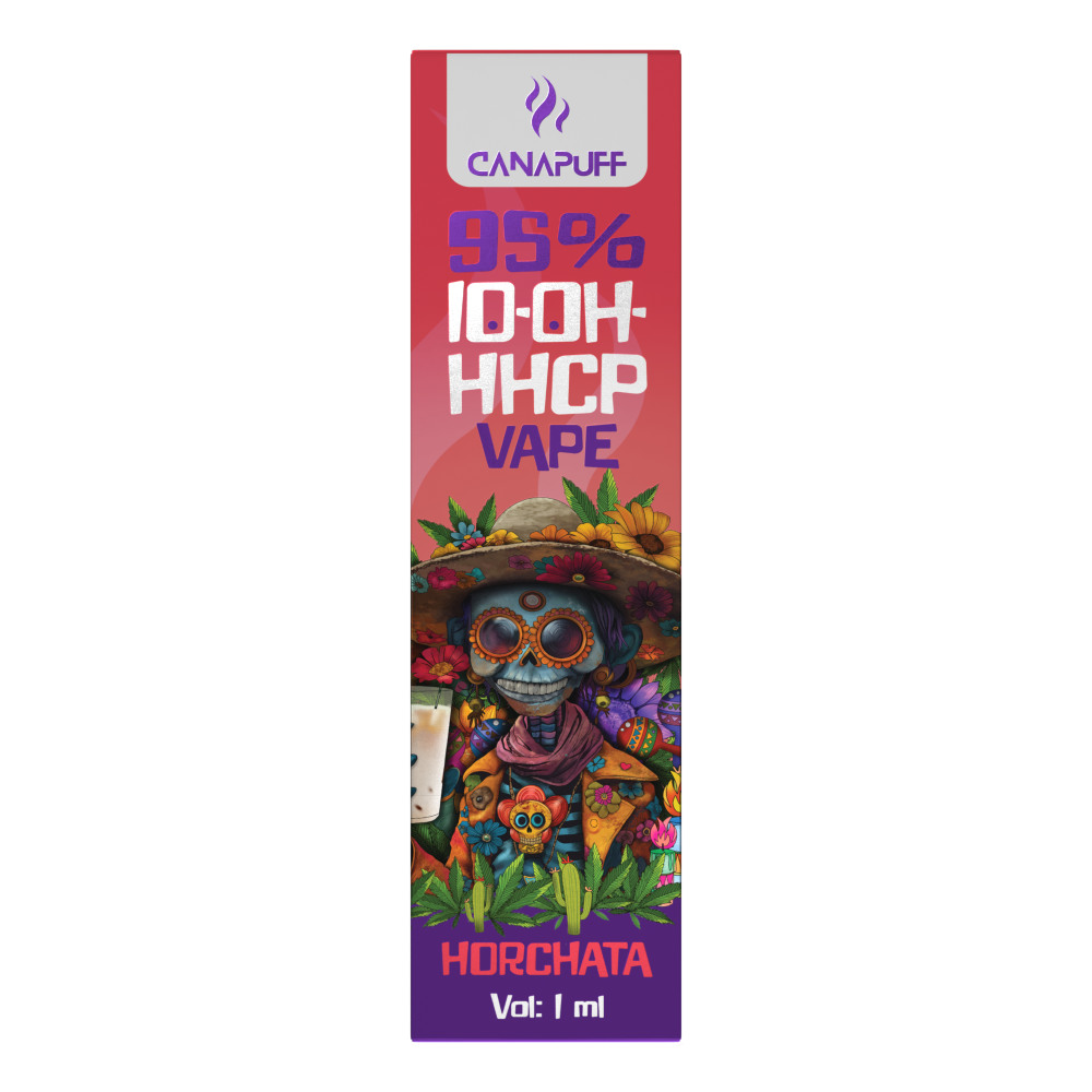 CanaPuff 10-OH-HHCP Penna Vape usa e getta Horchata, 10-OH-HHCP 95 %, 1 ml