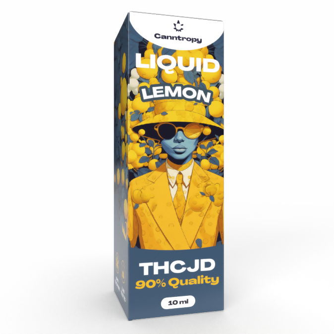 Canntropy THCJD Limone liquido, qualità THCJD 90%, 10 ml