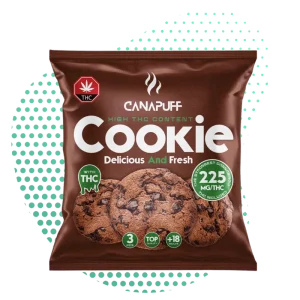 CanaPuff Biscotti THC+, 3 pezzi