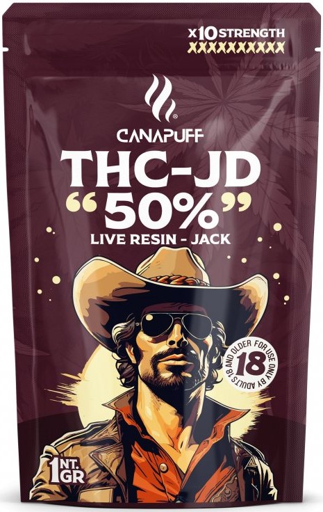 CanaPuff THCJD Flowers Jack 50 % THCJD, 3g