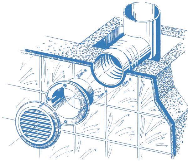 Griglia di Aerazione Blauberg Decor 125mm - immagine 4